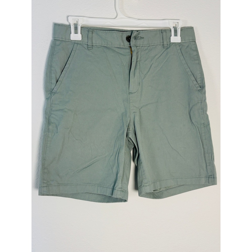 The Childrens Place Boys Sage Green Chino Shorts Size 14 NWT Cotton Twill Casual